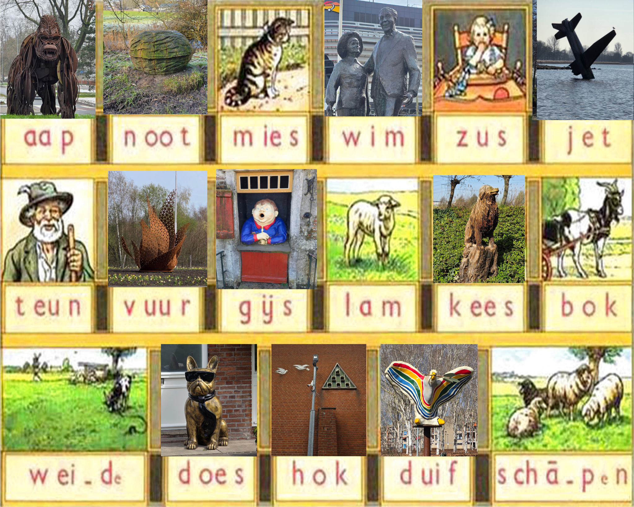 Leesplankje aangepast